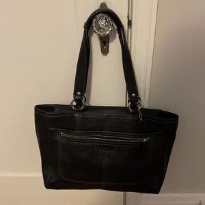 Black coach purse